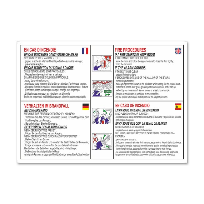 Consigne spécifique "consigne règlement immeuble"