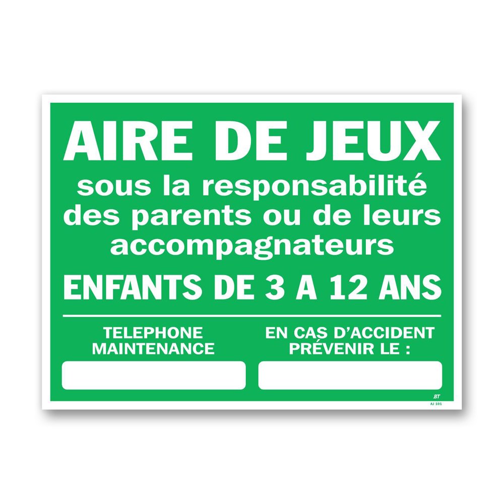 Consigne plein air "consigne aire de jeux" Consigne plein air "consigne aire de jeux"