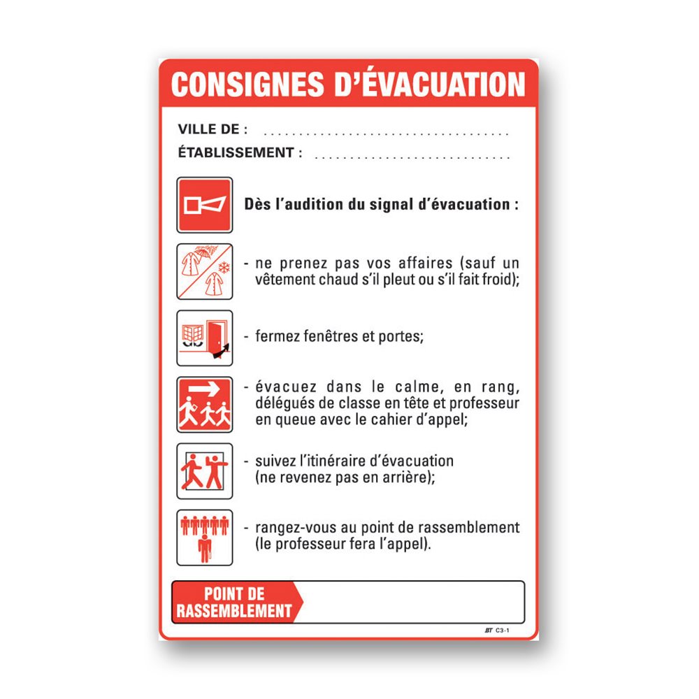 Instruction for school "classroom instruction" Consigne scolaire "consigne salle de classe"