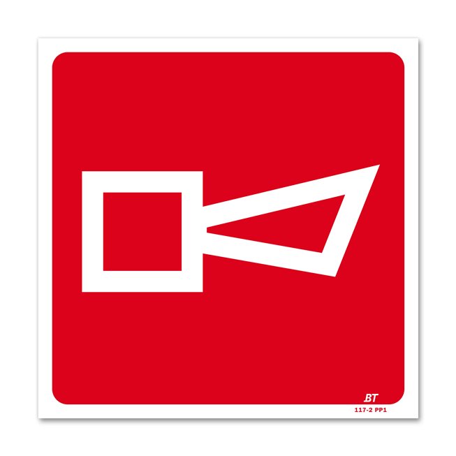 Panneau lutte incendie picto avertiseur sonore