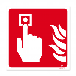 Panneau lutte incendie picto alarme incendie