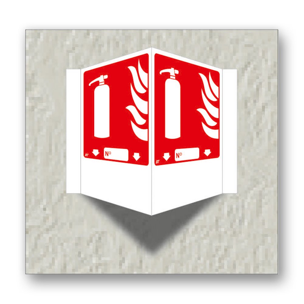 Panneau lutte incendie classe feu drapeau relief Panneau lutte incendie classe feu drapeau relief