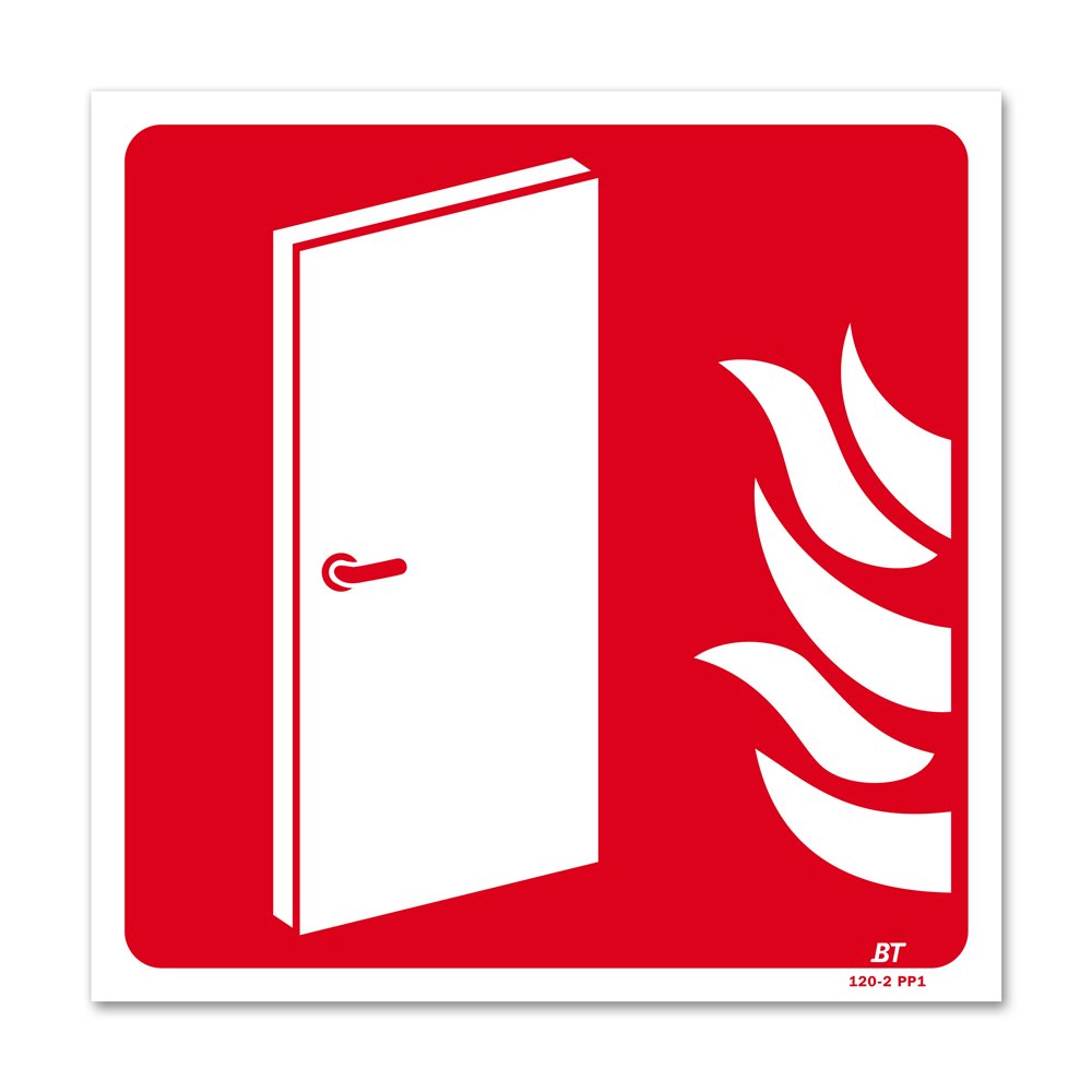 Panneau lutte incendie picto porte coupe feu flamme Panneau lutte incendie picto porte coupe feu flamme