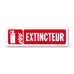 Panneau lutte incendie "extincteur"