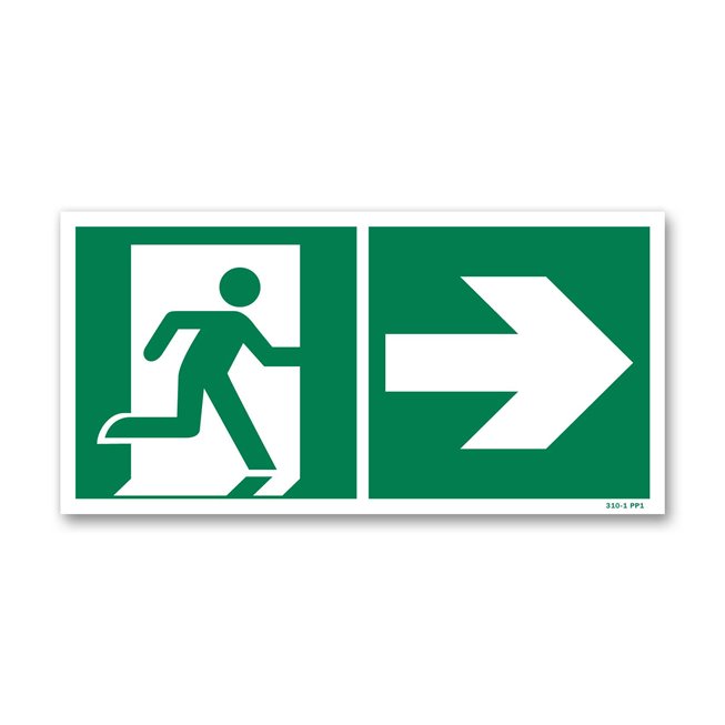 panneau de signalisation vert