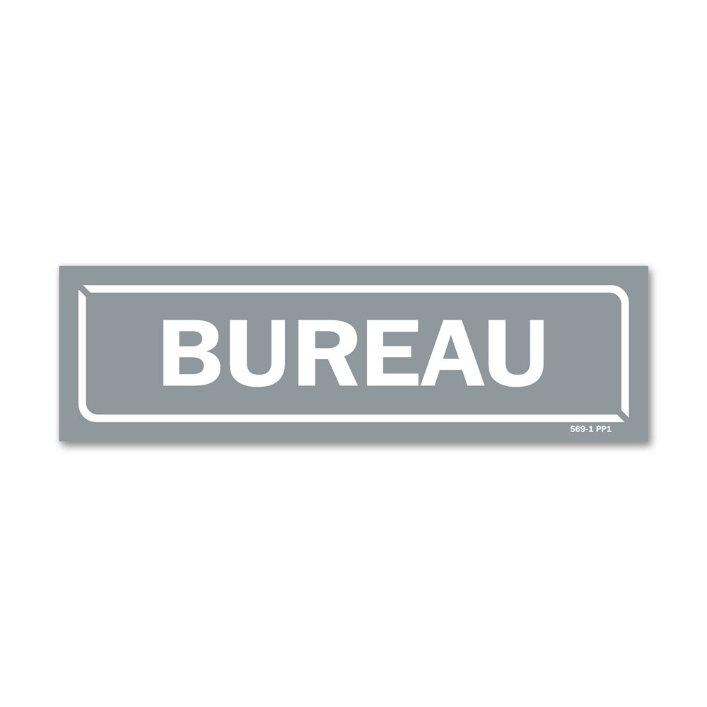 Panneau identification locaux "bureau" Panneau identification locaux "bureau"