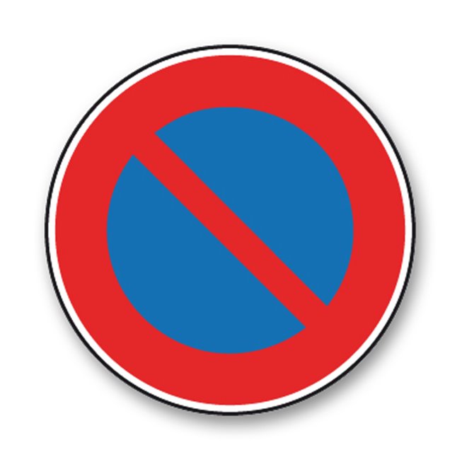Panneau signalisation picto ne pas stationner
