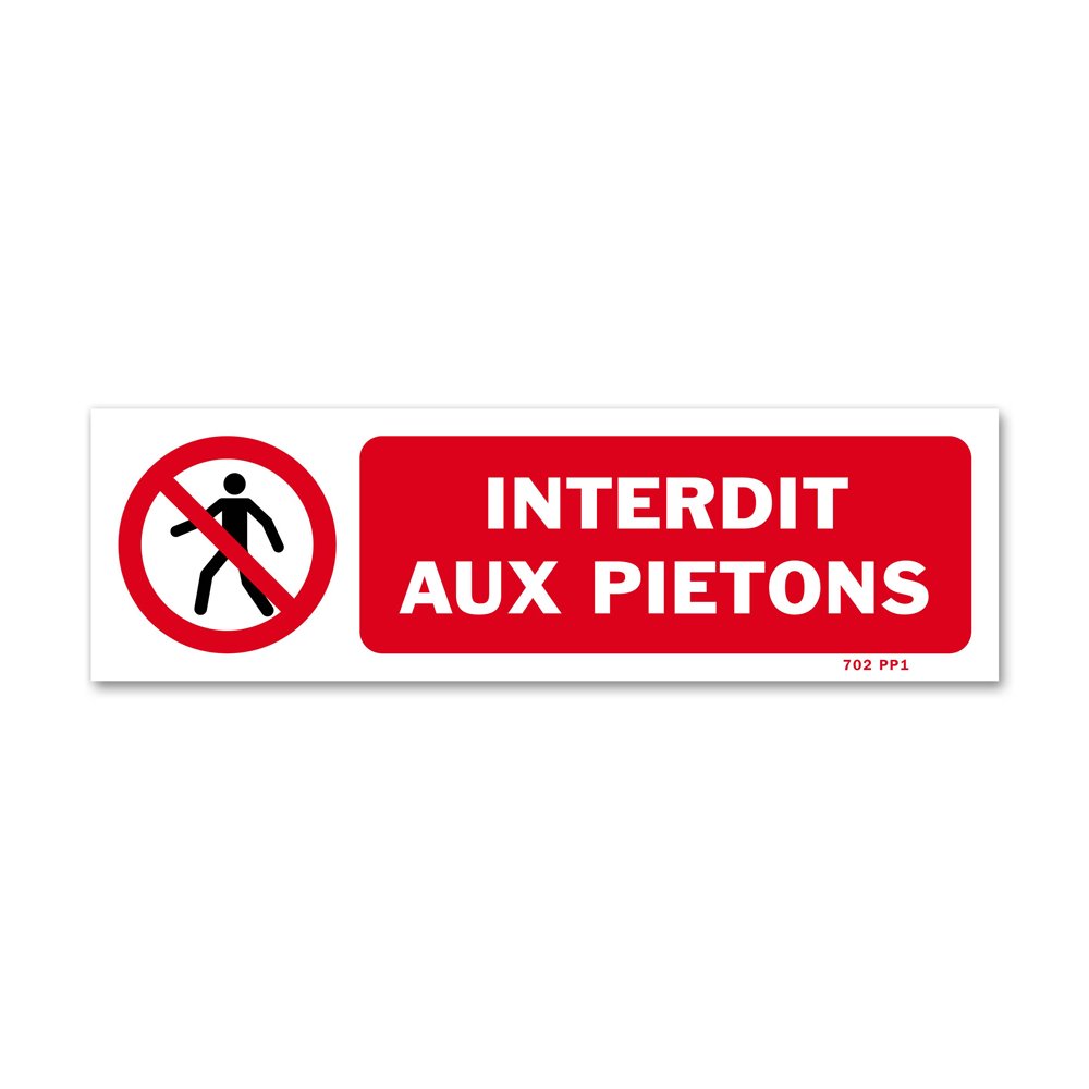 Panneau signalisation pcto accès interdit