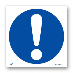 Panneau signalisation picto obligations générales