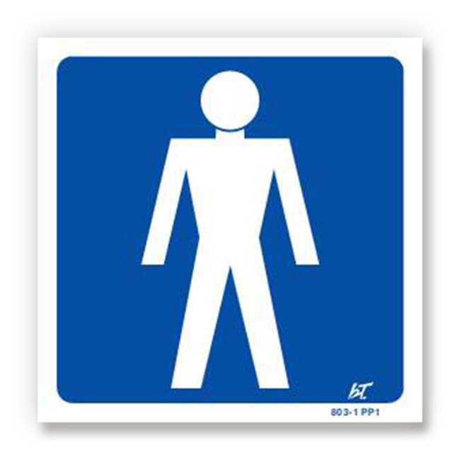 Panneau signalisation picto homme
