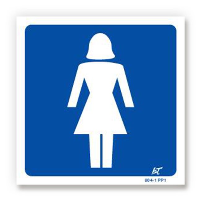 Panneau signalisation picto femme