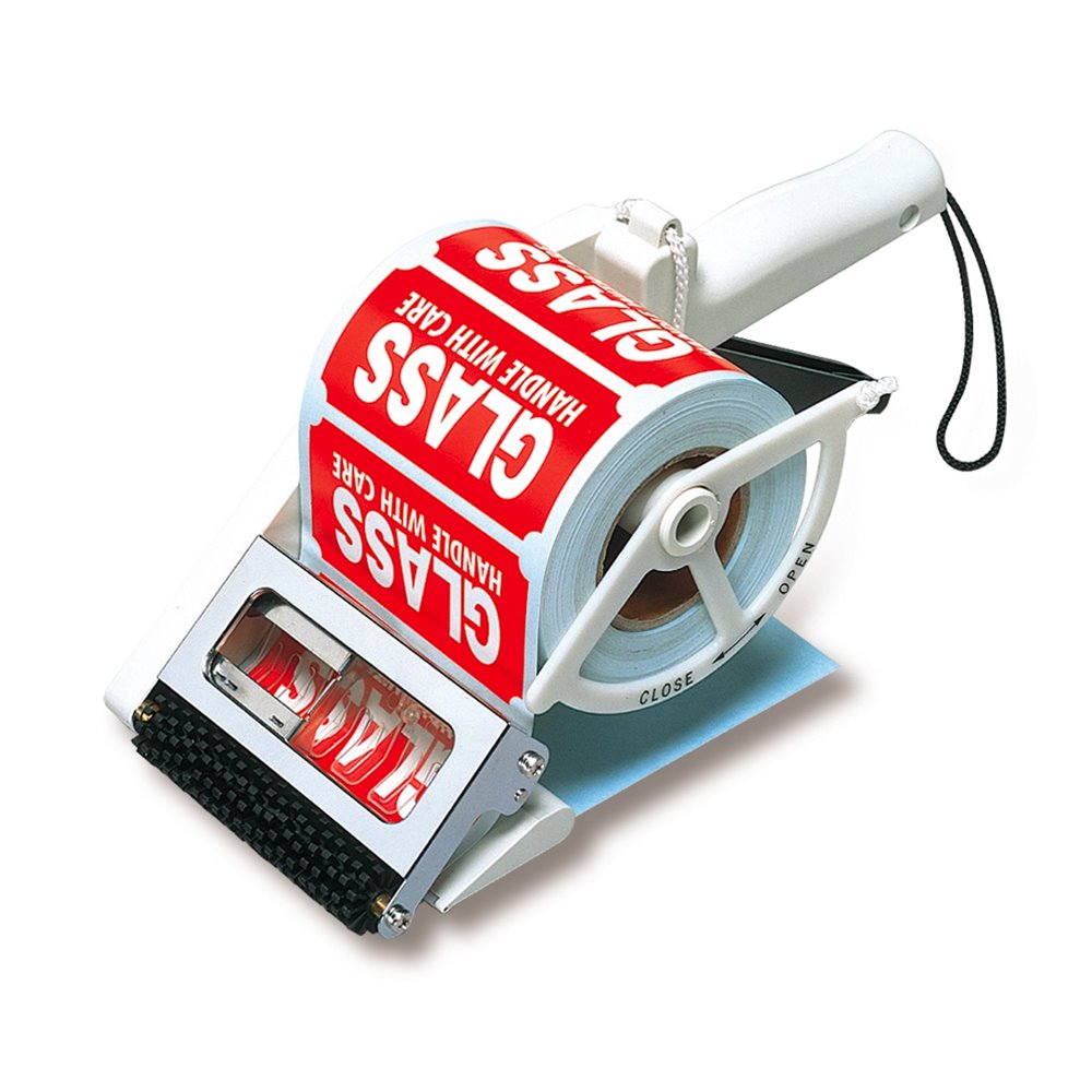 large wrist held labeler en