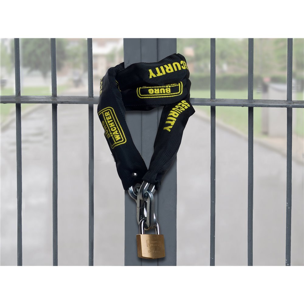chaîne de securite carree haute resistance with padlock en