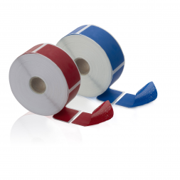deux scelles adhesives anti fraude zero transfert