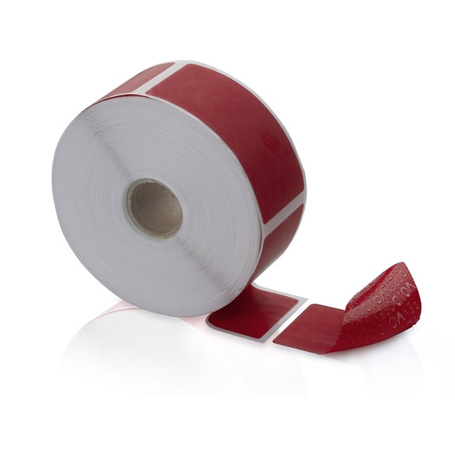 scelle adhesive rouge anti fraude zero transfert