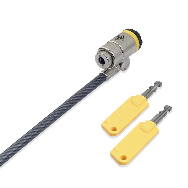 cable antivol pc haute securite avec cles plates hautement securisees