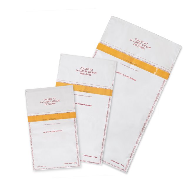 three tamper proof envelopes