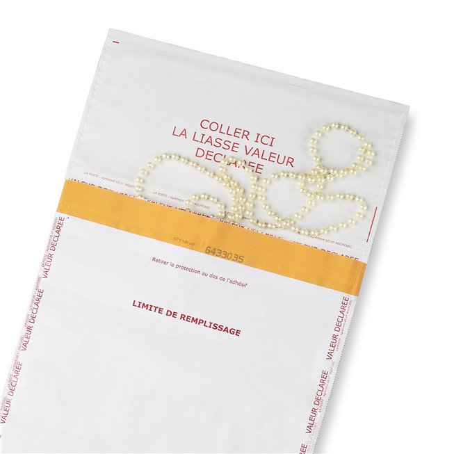 enveloppe securisee pour collier de valeur