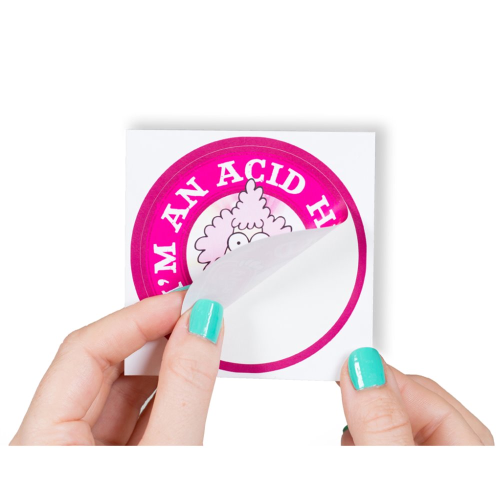 Sticker Autocollant Promotionnel sticker autocollant promotionnel rose