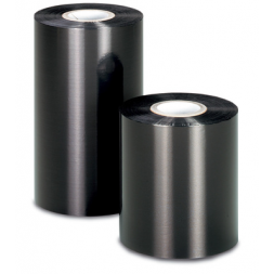 set of 12 black ribbons for thermal transfer printer resin