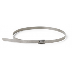 stainless steel cable tie for tracking tag