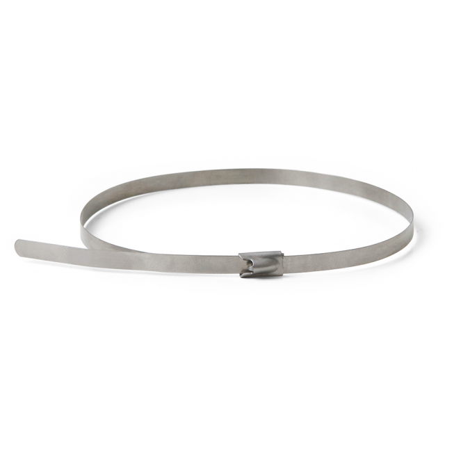 stainless steel cable tie for tracking tag