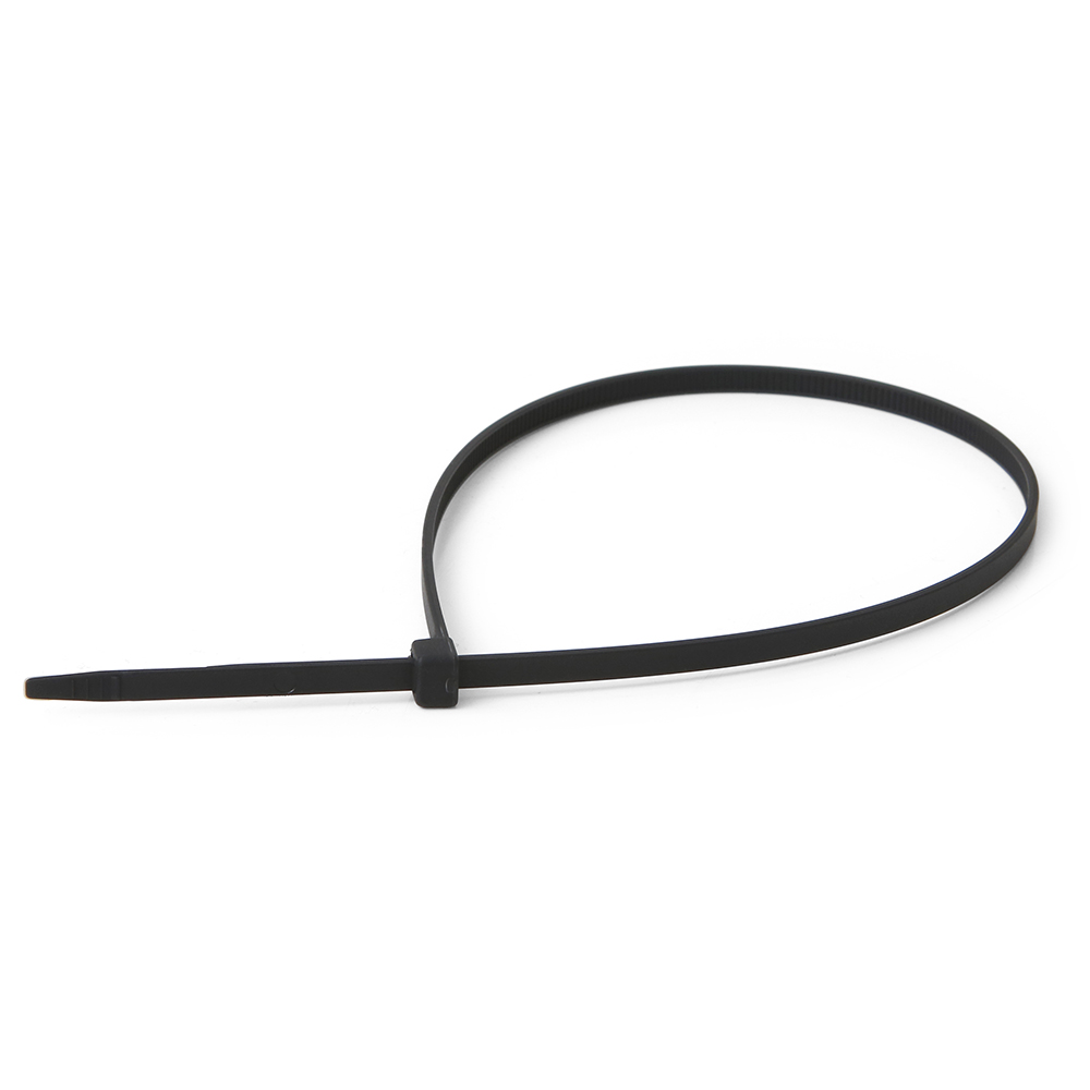 black polyamide cable tie for tracking plate