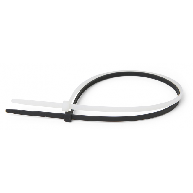 black and white polyamide cable tie for tracking plate black and white polyamide cable tie for tracking plate