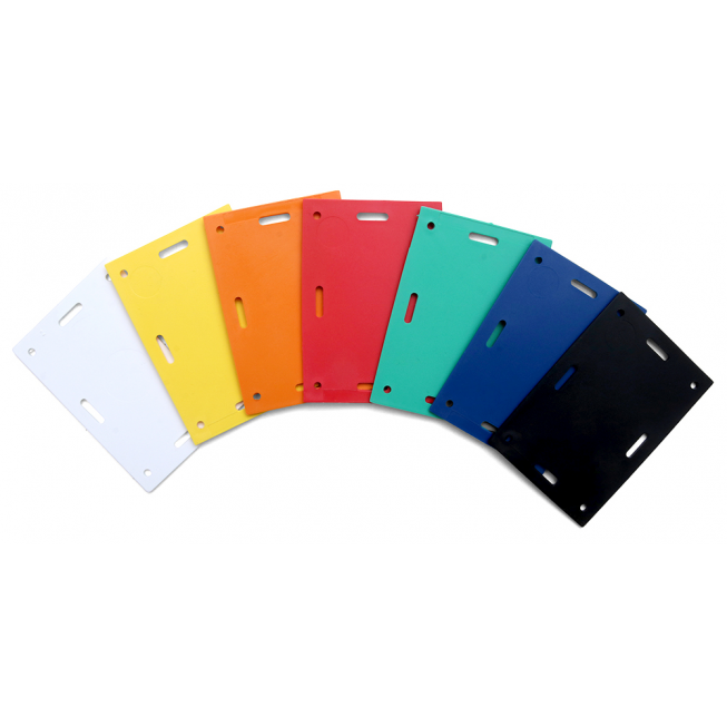 plaque d'identification longue duree