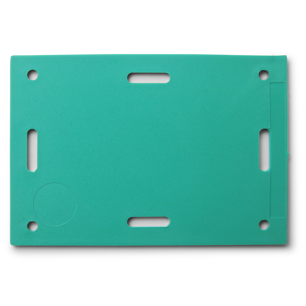 green long term tracking plate