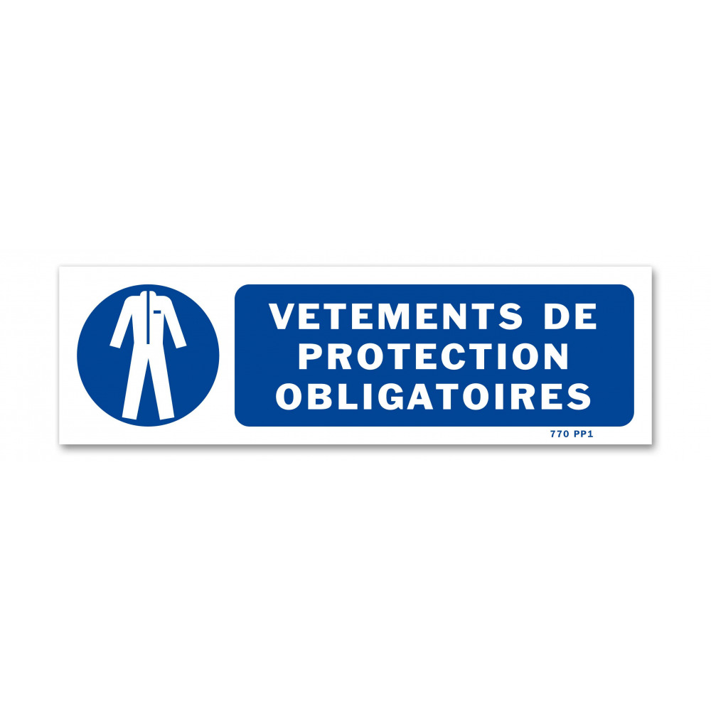 Panneau Signalisation Picto Protection Corps SBE Direct