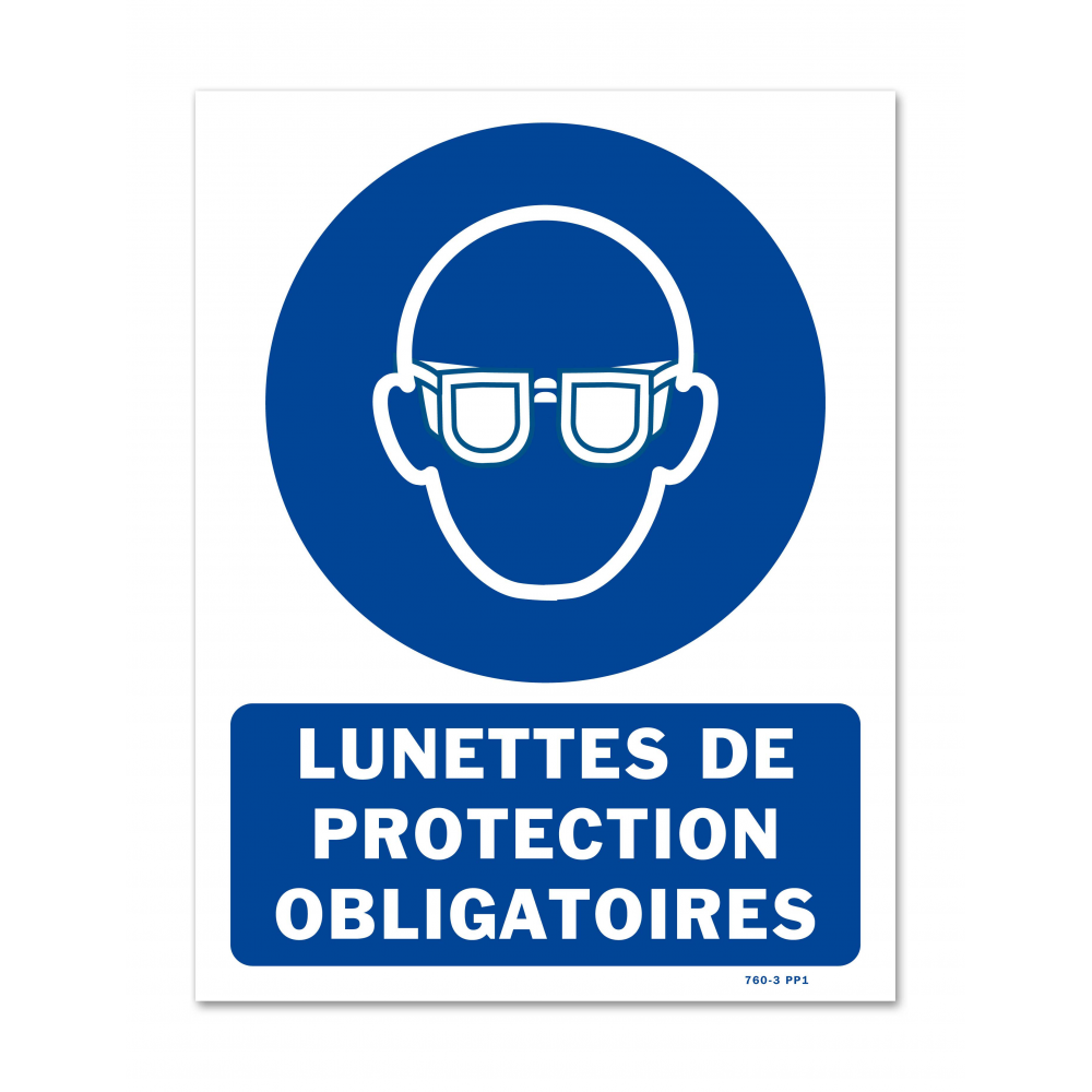 Panneau Signalisation Picto Protection Avec Texte Sbe Direct