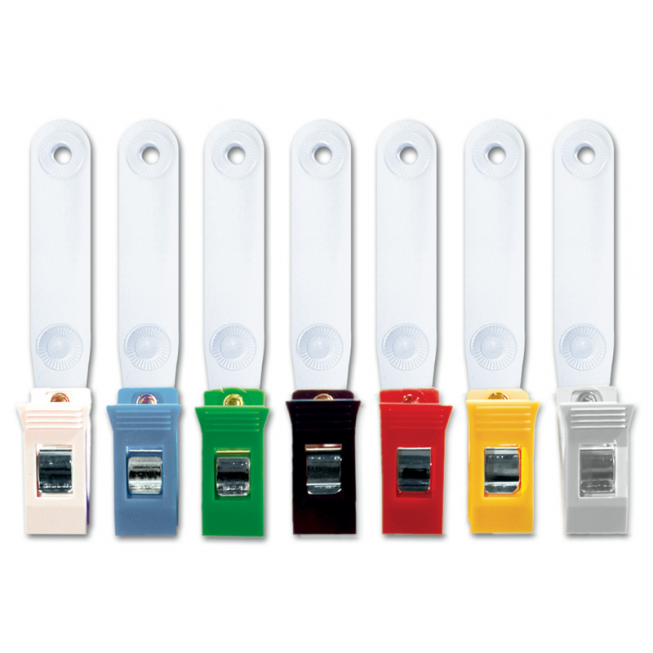 selection of 200 plastic badge crocodile clips with lanyards en selection of 200 plastic badge crocodile clips with lanyards en