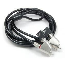 cable antivol portable double tete haute securite