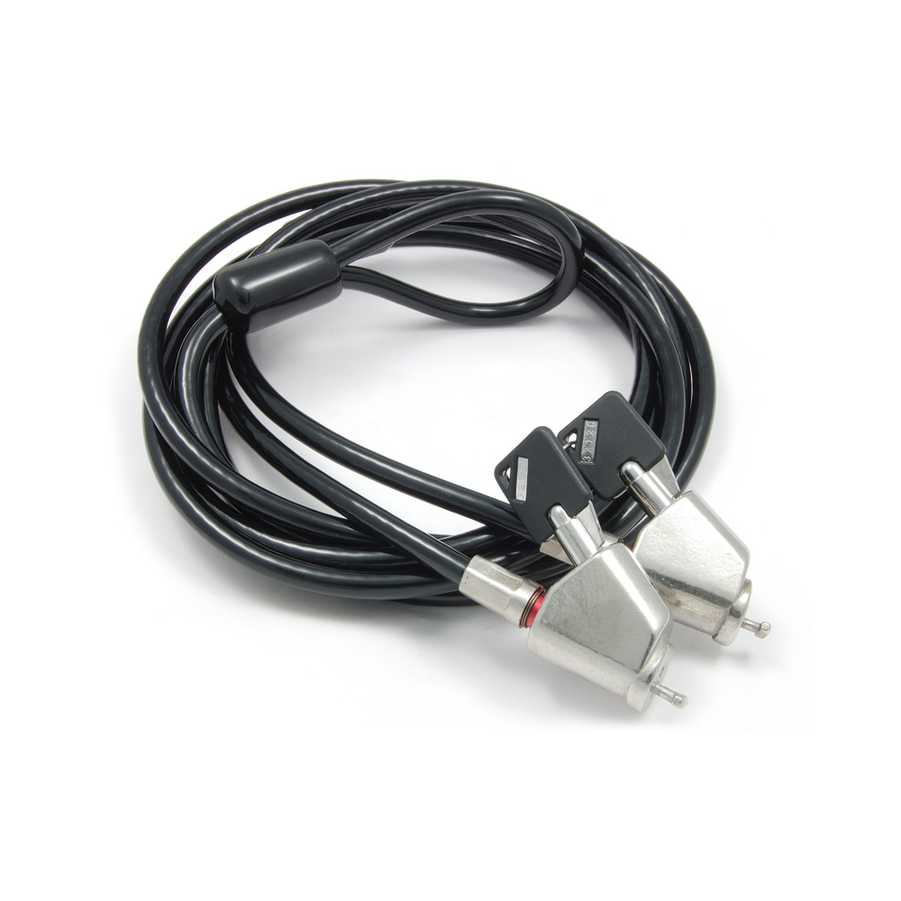 Câble antivol portable double tête haute sécurité cable antivol portable double tete haute securite