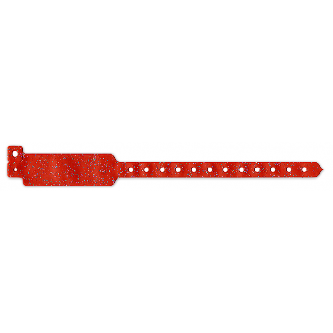 tamper proof classic vinyle glitter wristband en tamper proof classic vinyle glitter wristband en