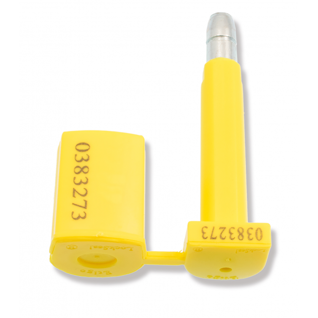 scelle pour containeur jaune