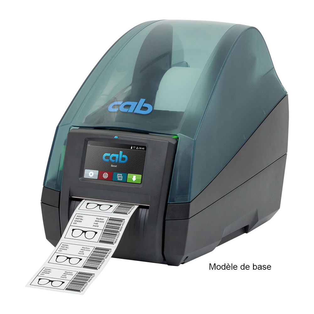 Machine d'imprimante autocollant d'étiquette de code barres à grande vitesse