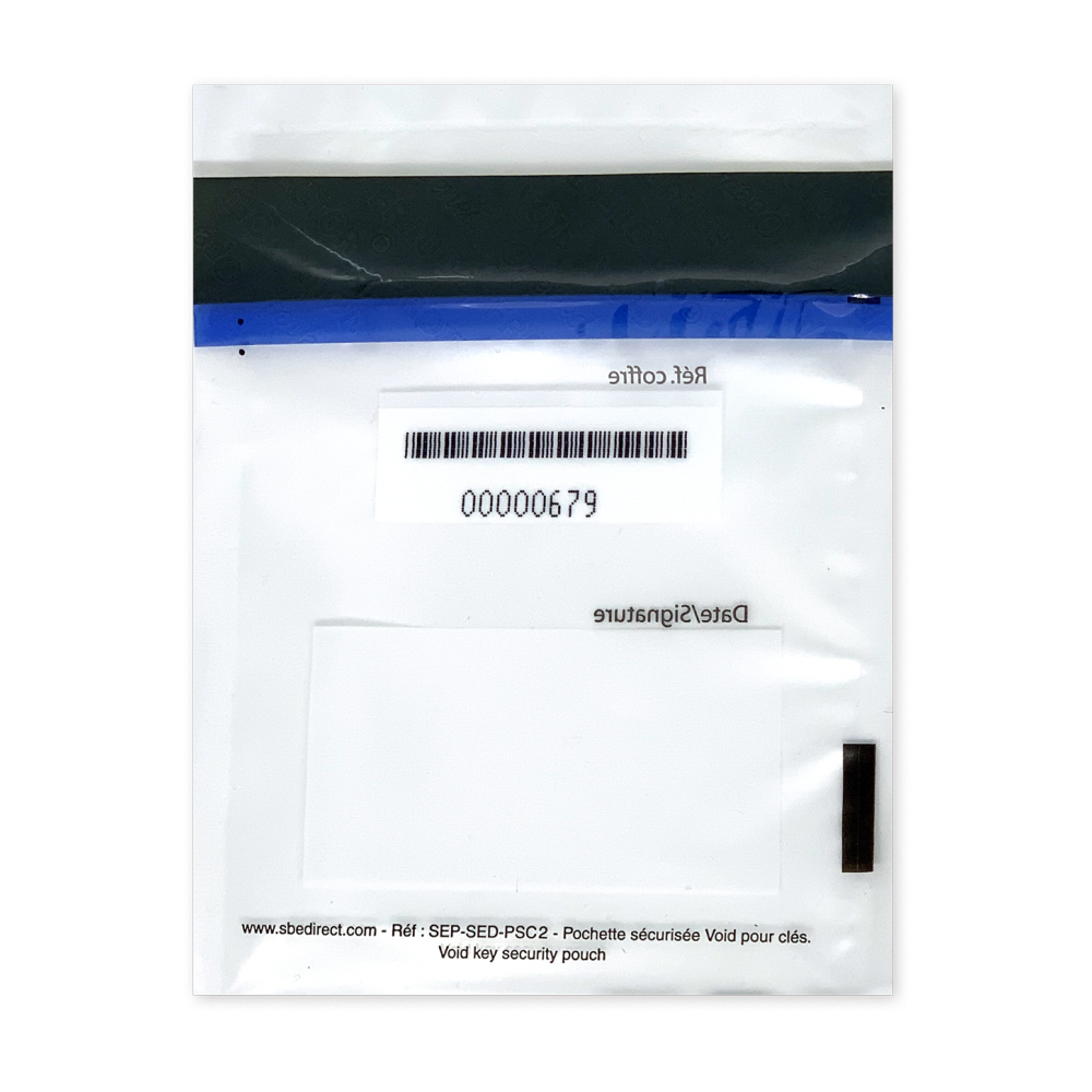 tamper proof envelope traceability barcode en
