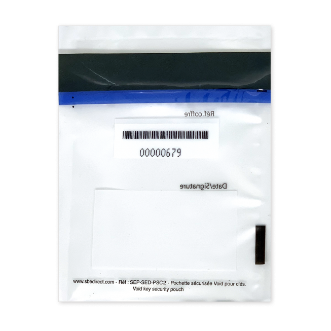 tamper proof envelope traceability barcode en