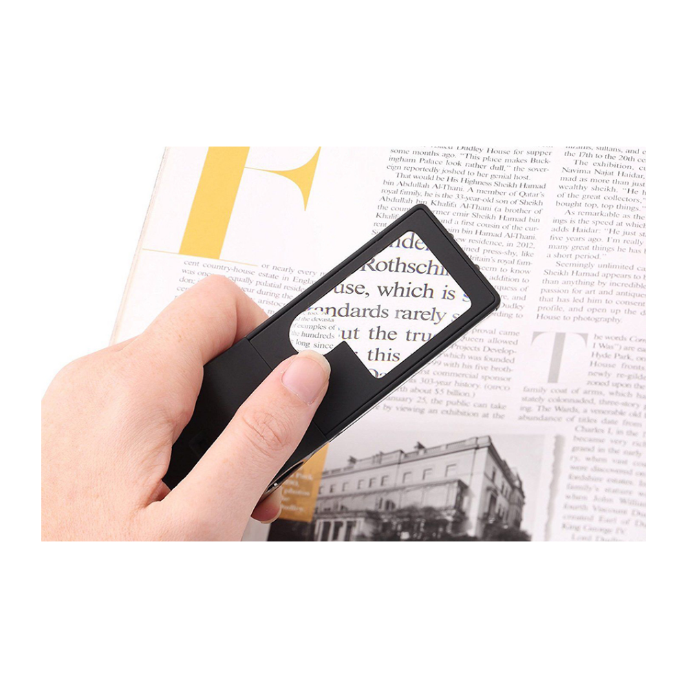 utilisation loupe de poche a lampe uv