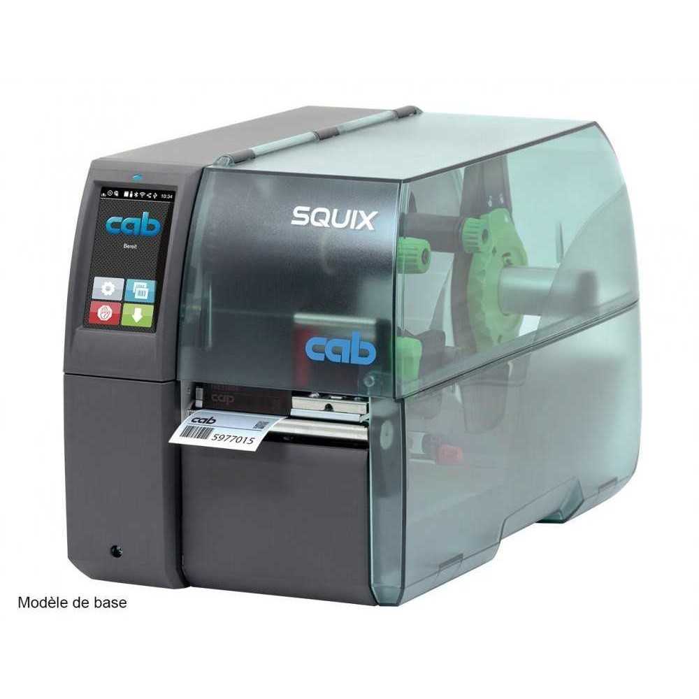 Imprimante d'étiquettes CAB SQUIX 4 - Transfert Thermique de Qualité