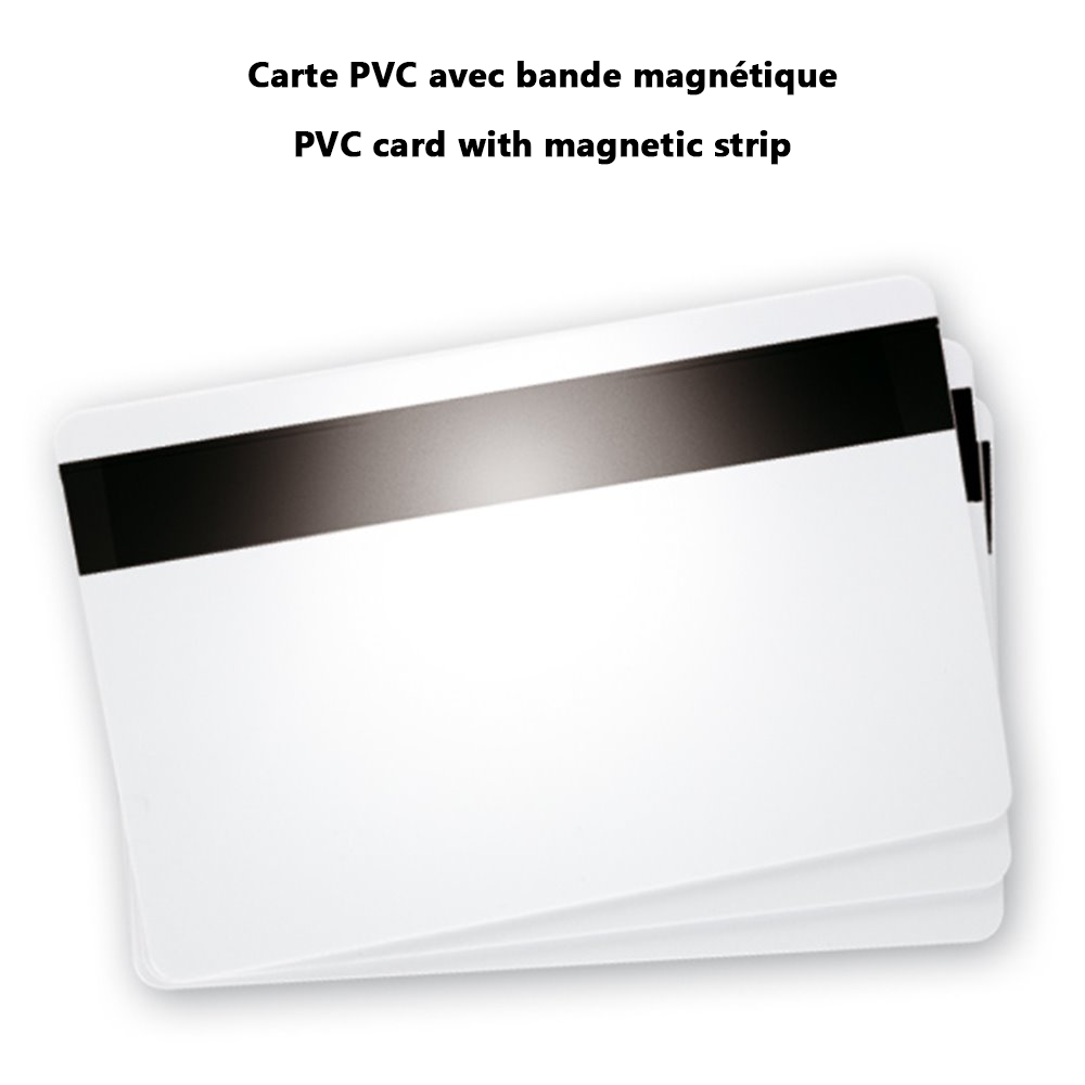Carte PVC Vierge de Haute Qualité - Idéale pour Impression
