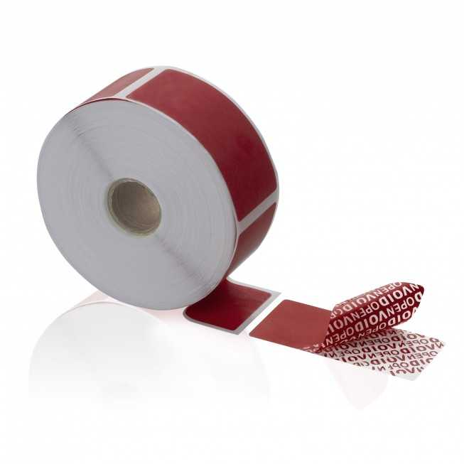rouge scelle adhesif temoin anti effraction transfert partiel