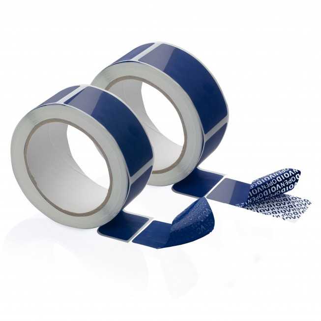 two security labels blue showing zero and partiel transfer