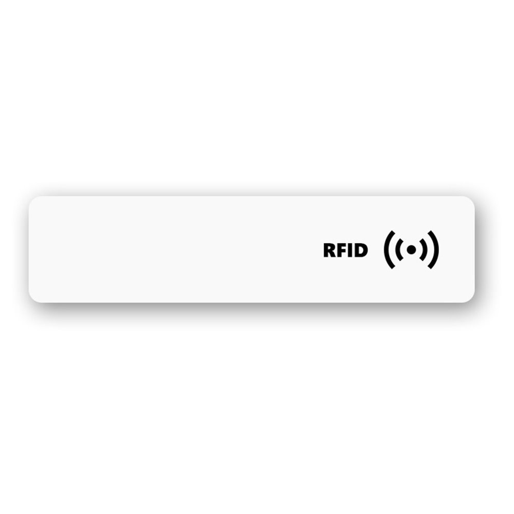 rfid label four-colour printing rectangular format en
