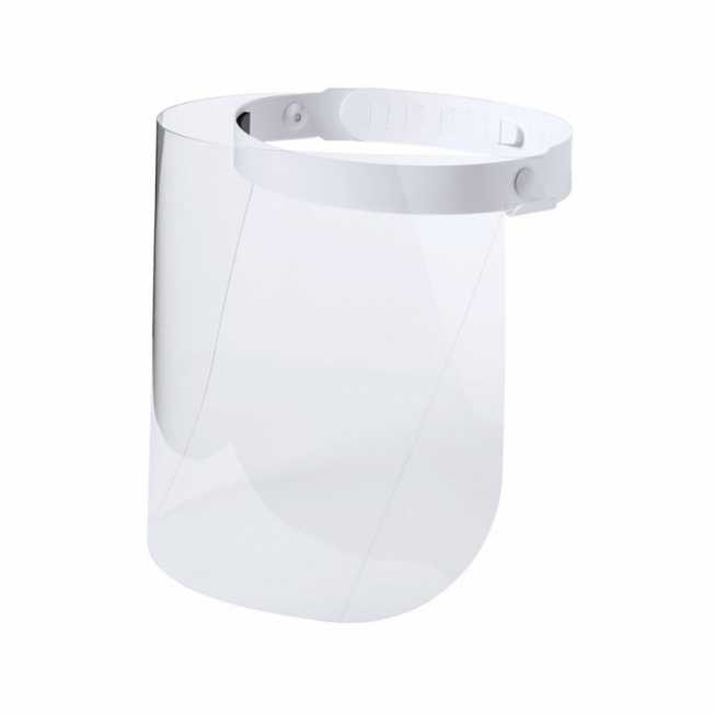 face avant de la visière de protection covid 19