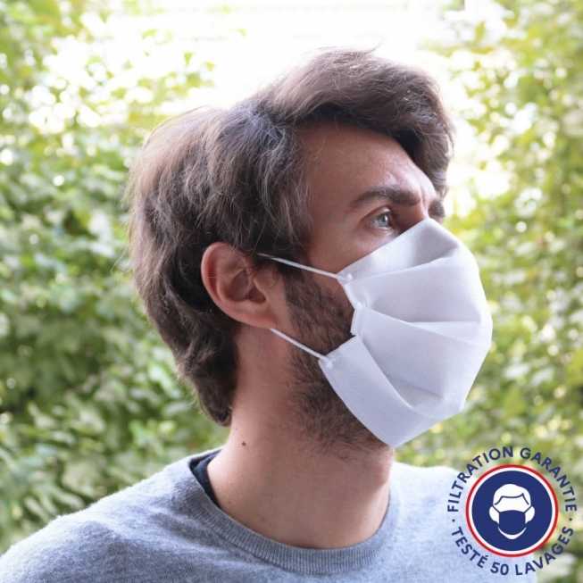 Washable and reusable fabric mask - 4