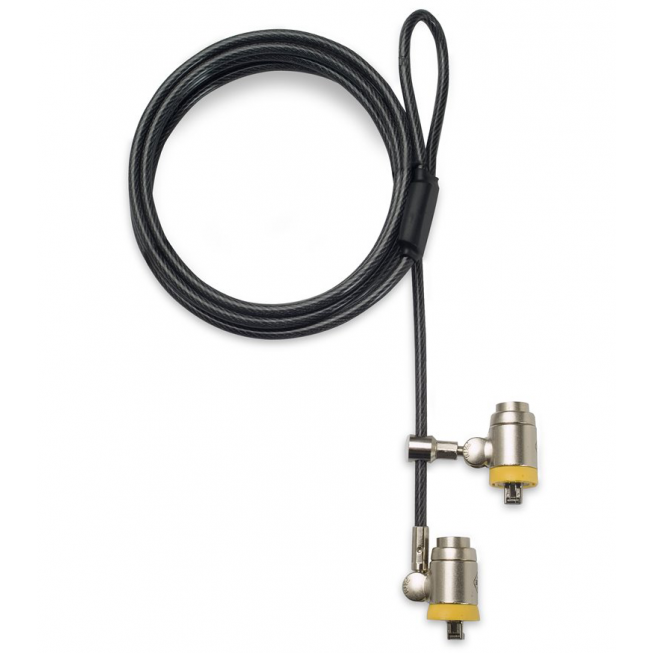 cable antivol pc double tete pratique