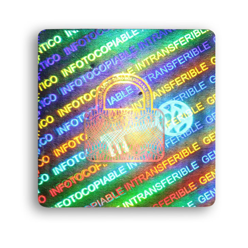 hologramme d authentification haut degre de securite